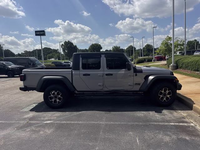 2020 Billet Silver Metallic Clearcoat Jeep Gladiator Sport S 4X4 Truck
