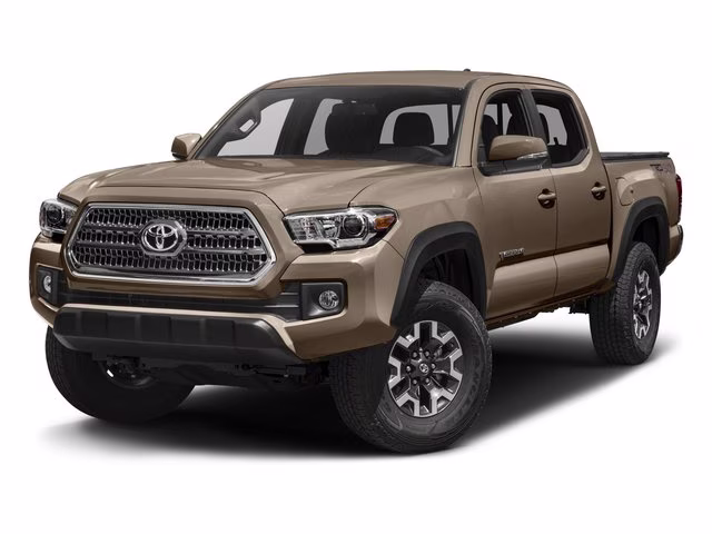 2017 Silver Toyota Tacoma TRD Off-Road 4X4 Truck