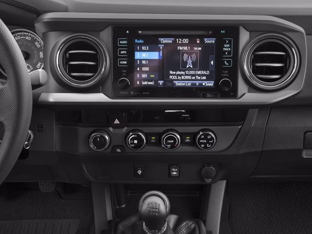 2017 Silver Toyota Tacoma TRD Off-Road 4X4 Truck