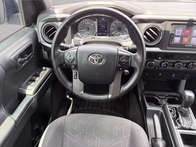 2017 Silver Toyota Tacoma TRD Off-Road 4X4 Truck