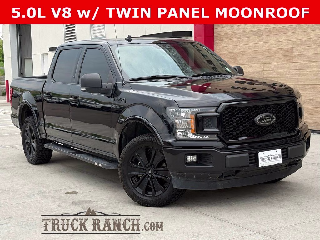 2020 Agate Black Metallic Ford F-150 XLT 4X4 Truck