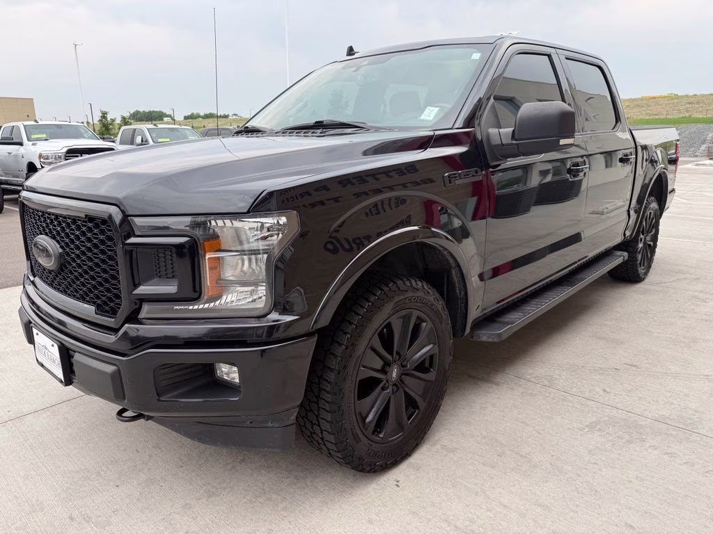2020 Agate Black Metallic Ford F-150 XLT 4X4 Truck