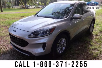 2020 Silver Ford Escape SE FWD SUV
