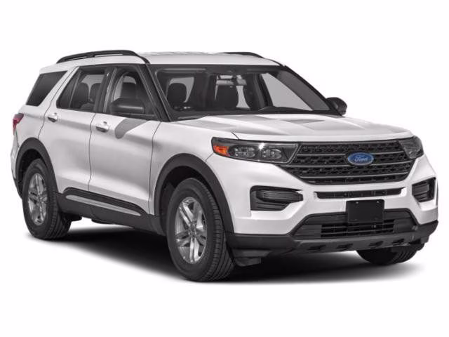 2024 Blue Metallic Ford Explorer XLT 4X4 SUV