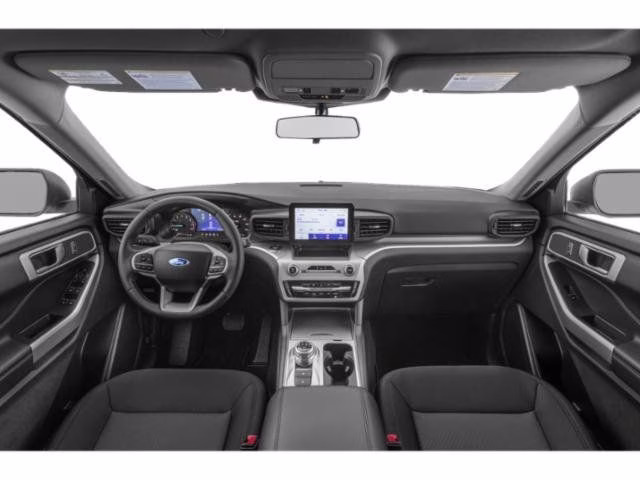 2024 Blue Metallic Ford Explorer XLT 4X4 SUV
