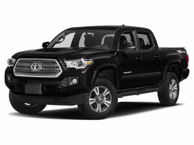 2018 Midnight Black Metallic Toyota Tacoma TRD Sport RWD Truck