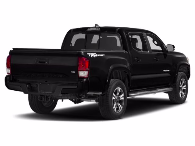 2018 Midnight Black Metallic Toyota Tacoma TRD Sport RWD Truck