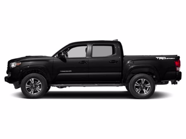 2018 Midnight Black Metallic Toyota Tacoma TRD Sport RWD Truck