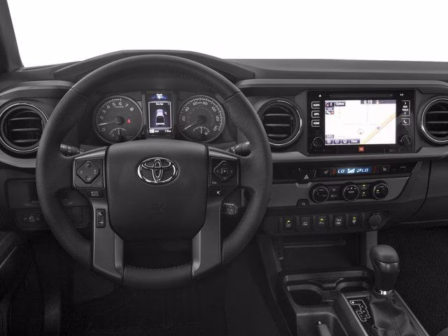 2018 Midnight Black Metallic Toyota Tacoma TRD Sport RWD Truck