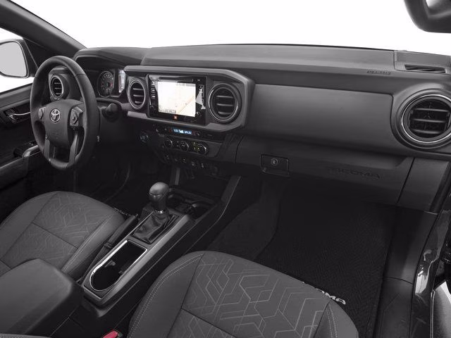 2018 Midnight Black Metallic Toyota Tacoma TRD Sport RWD Truck