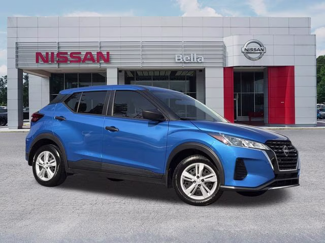 2024 Electric Blue Metallic Nissan Kicks S FWD SUV