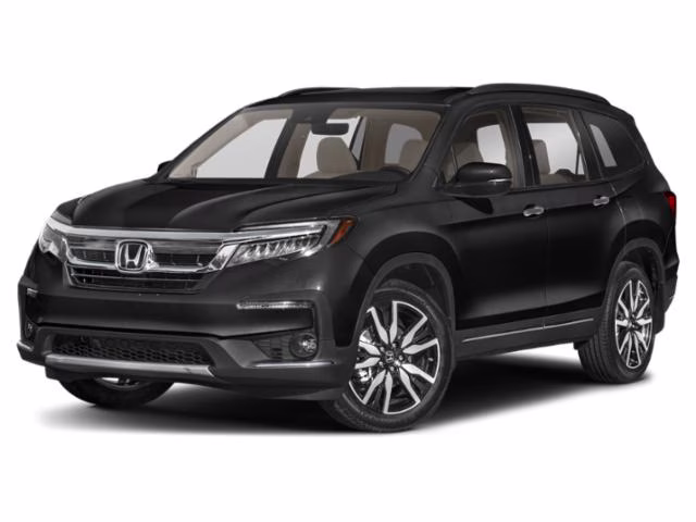 2022 Crystal Black Pearl Honda Pilot Touring FWD SUV