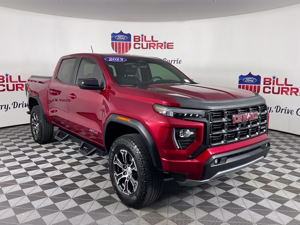 2023 Volcanic Red GMC Canyon AT4 4X4 Truck