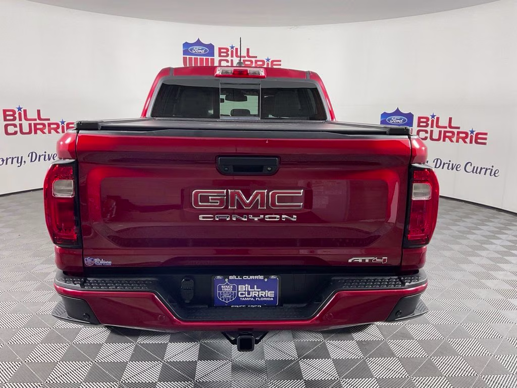 2023 Volcanic Red GMC Canyon AT4 4X4 Truck
