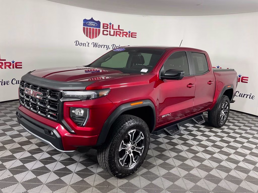 2023 Volcanic Red GMC Canyon AT4 4X4 Truck