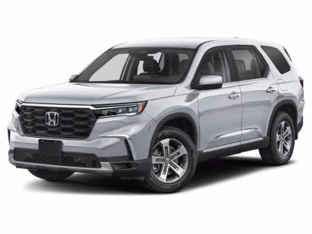 2024 Silver Honda Pilot EX-L FWD SUV