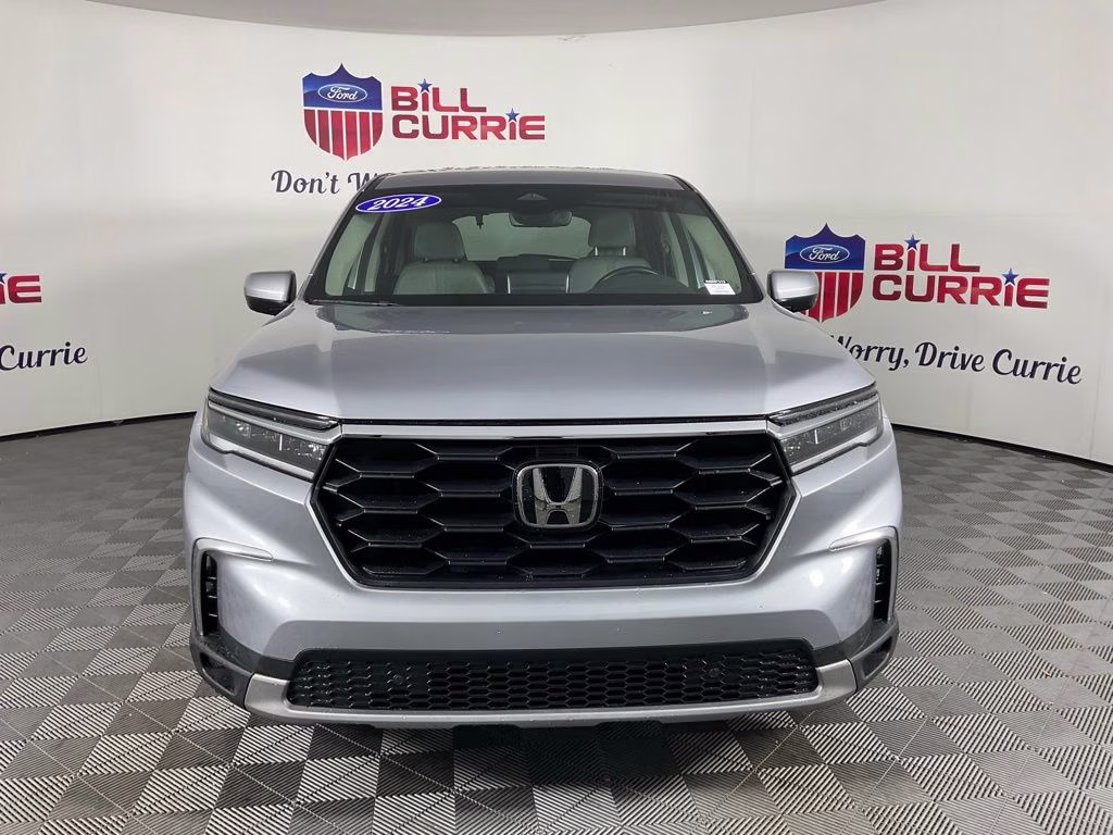2024 Silver Honda Pilot EX-L FWD SUV