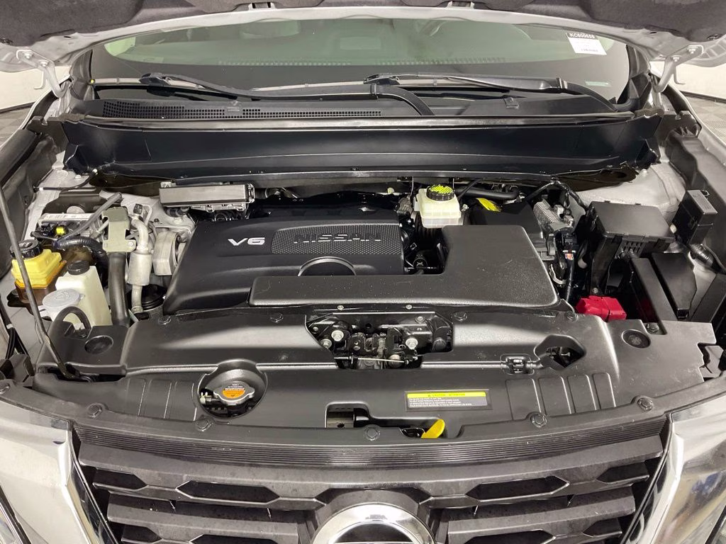 2019 Brilliant Silver Metallic Nissan Pathfinder SV FWD SUV