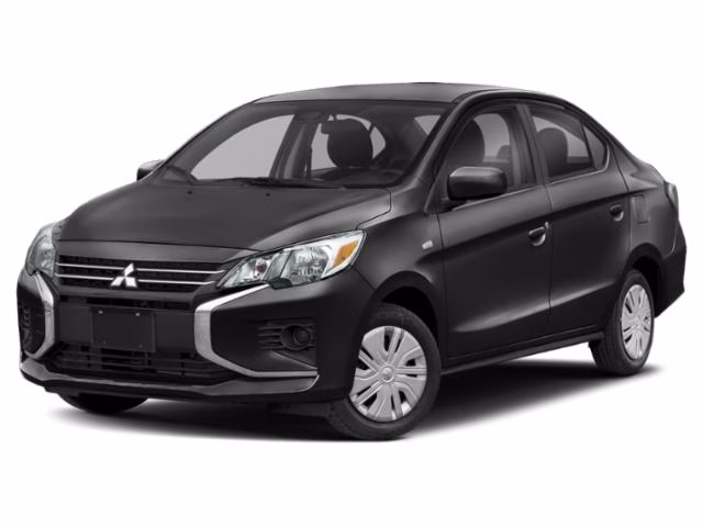 2021 Black Mitsubishi Mirage G4 ES FWD Sedan