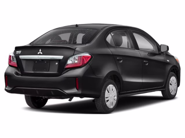 2021 Black Mitsubishi Mirage G4 ES FWD Sedan