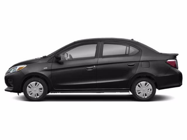 2021 Black Mitsubishi Mirage G4 ES FWD Sedan
