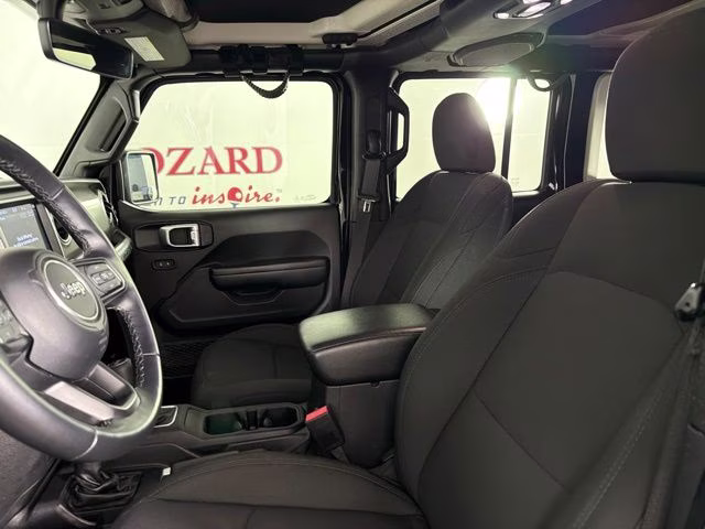 2021 Black Clearcoat Jeep Wrangler Unlimited Sport S 4X4 SUV