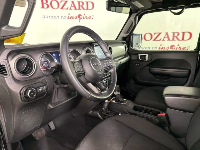 2021 Black Clearcoat Jeep Wrangler Unlimited Sport S 4X4 SUV