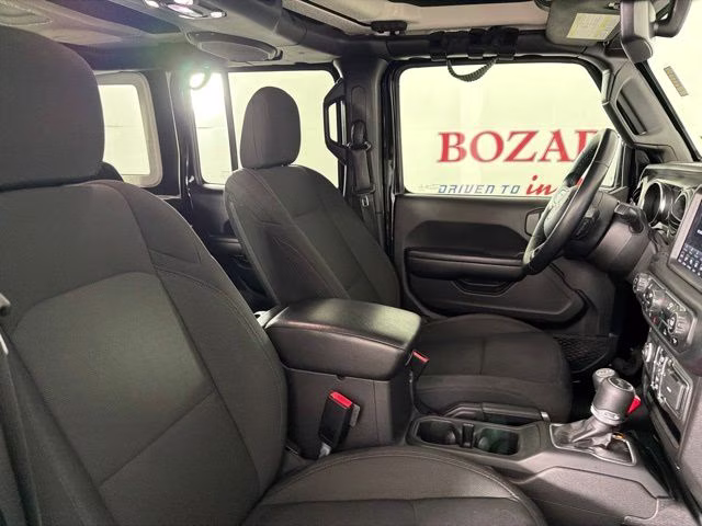 2021 Black Clearcoat Jeep Wrangler Unlimited Sport S 4X4 SUV