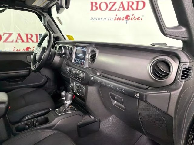 2021 Black Clearcoat Jeep Wrangler Unlimited Sport S 4X4 SUV