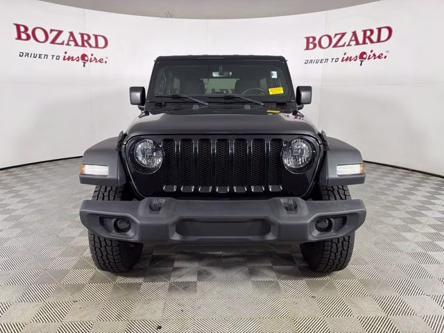 2021 Black Clearcoat Jeep Wrangler Unlimited Sport S 4X4 SUV