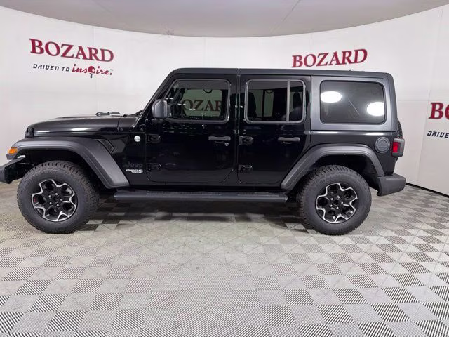 2021 Black Clearcoat Jeep Wrangler Unlimited Sport S 4X4 SUV