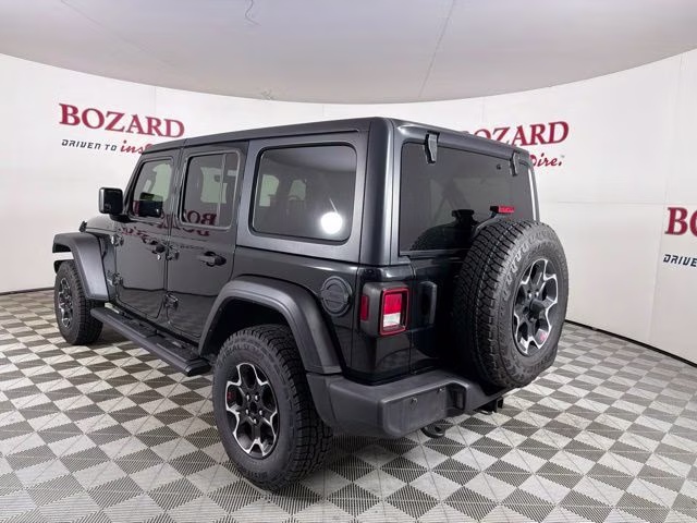 2021 Black Clearcoat Jeep Wrangler Unlimited Sport S 4X4 SUV