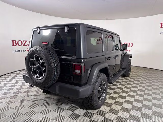 2021 Black Clearcoat Jeep Wrangler Unlimited Sport S 4X4 SUV