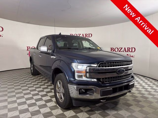 2018 Blue Ford F-150 Lariat 4X4 Truck