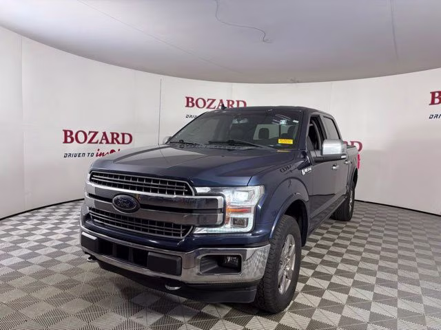 2018 Blue Ford F-150 Lariat 4X4 Truck