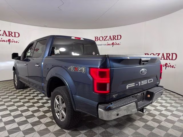 2018 Blue Ford F-150 Lariat 4X4 Truck