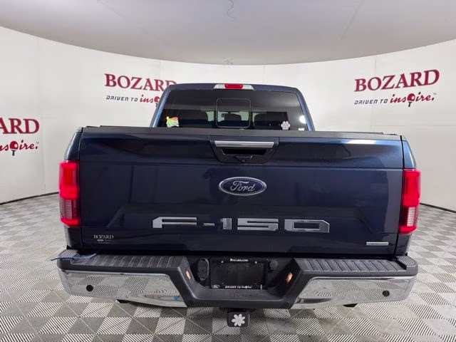 2018 Blue Ford F-150 Lariat 4X4 Truck
