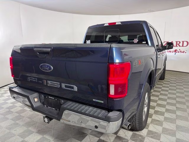 2018 Blue Ford F-150 Lariat 4X4 Truck