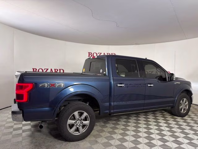 2018 Blue Ford F-150 Lariat 4X4 Truck