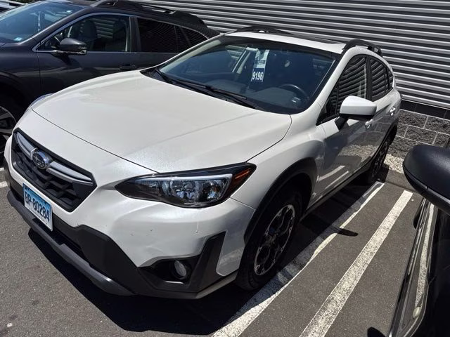 2021 Crystal White Pearl Subaru Crosstrek Premium AWD SUV