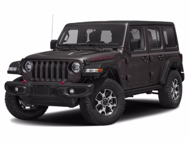 2019 Granite Crystal Metallic Clearcoat Jeep Wrangler Unlimited Rubicon 4X4 SUV