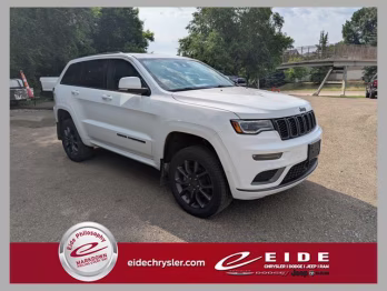 2020 Bright White Clearcoat Jeep Grand Cherokee High Altitude 4X4 SUV