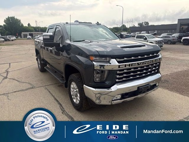 2020 Shadow Gray Metallic Chevrolet Silverado 3500HD LTZ 4X4 Truck