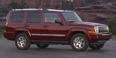 2008 Steel Blue Metallic Clearcoat Jeep Commander Overland 4X4 SUV