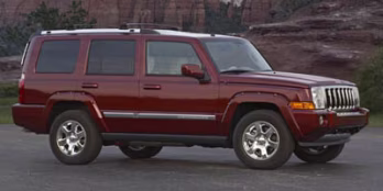 2008 Steel Blue Metallic Clearcoat Jeep Commander Overland 4X4 SUV