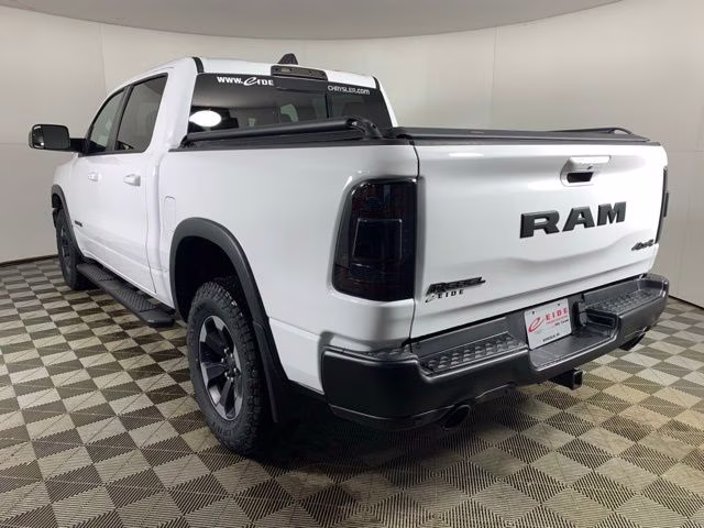 2020 Bright White Clearcoat Ram 1500 Rebel 4X4 Truck