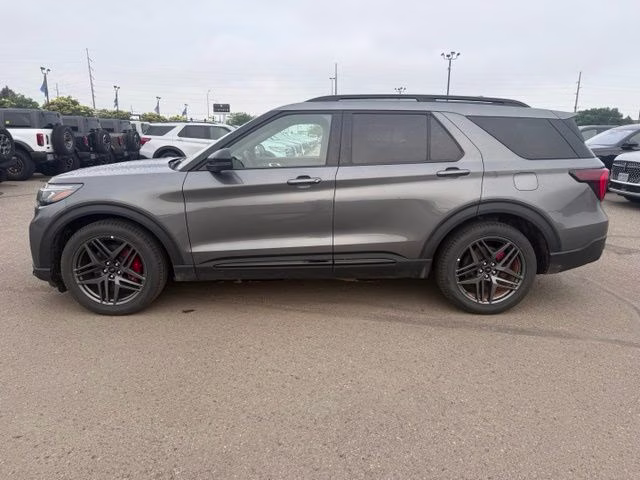 2025 Carbonized Gray Metallic Ford Explorer ST 4X4 SUV