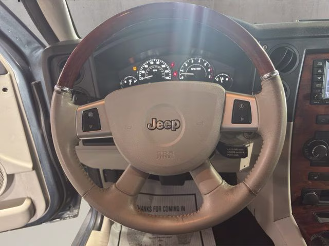 2008 Steel Blue Metallic Clearcoat Jeep Commander Overland 4X4 SUV