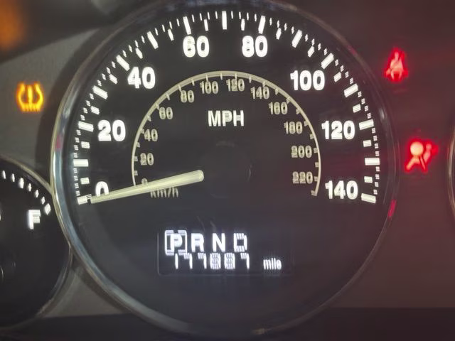 2008 Steel Blue Metallic Clearcoat Jeep Commander Overland 4X4 SUV