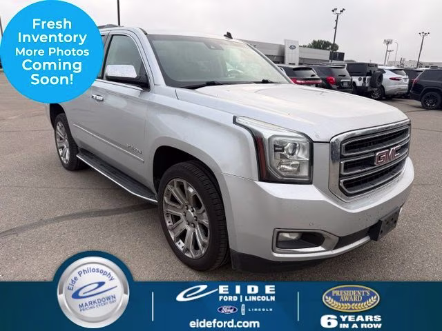 2015 Quicksilver Metallic GMC Yukon SLT 4X4 SUV
